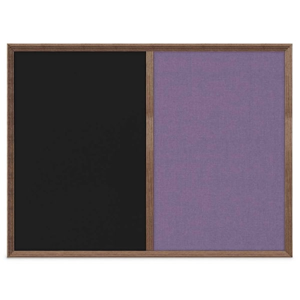 Enclosed Corkboard, 1 Door, 72"x36", 4" Fra
